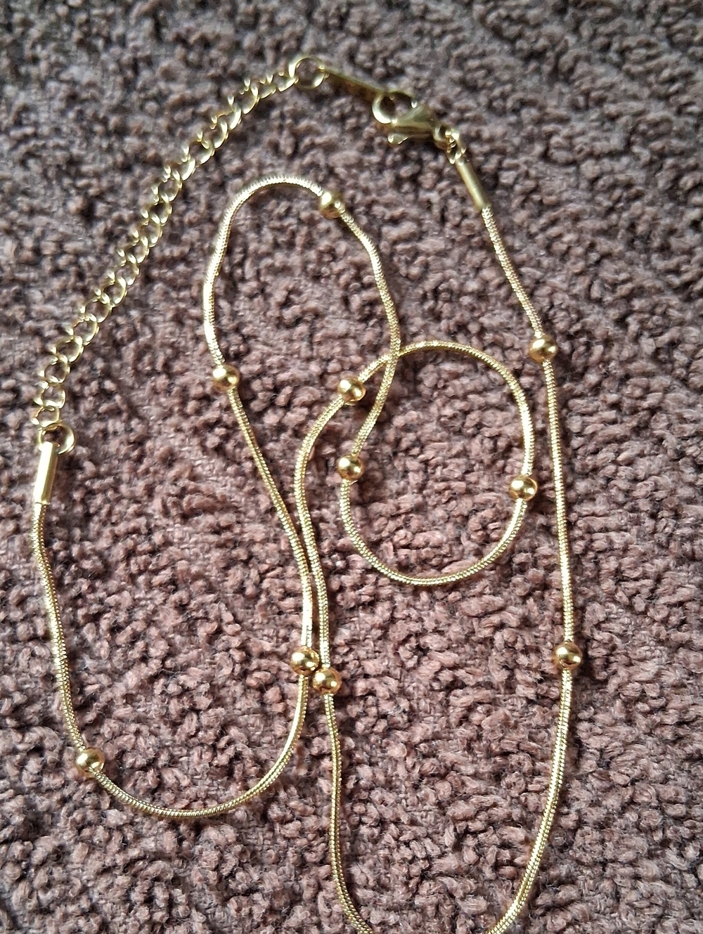 Elegant Gold Beaded Layered Necklace - Women Jewelry